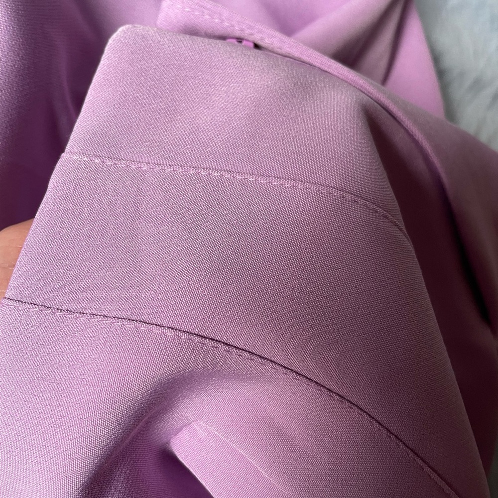 Lavender Satin Pants /size S / - Picture 3 of 5
